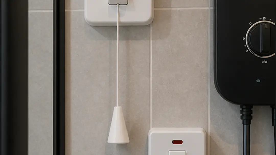 Illustrative electric shower installation work in Brechin