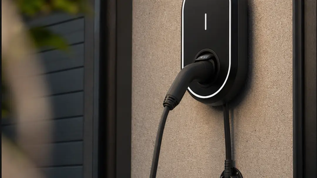 Illustrative ev charger installation work in Brechin