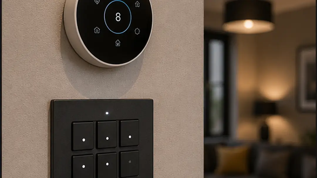Illustrative smart home installation work in Brechin