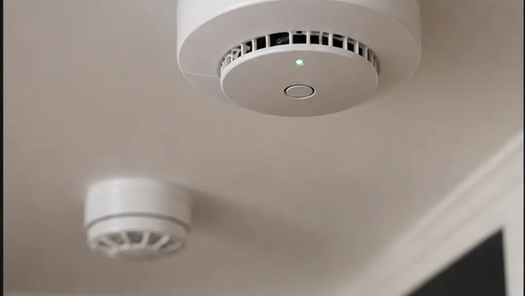 Illustrative smoke alarm installation work in Brechin