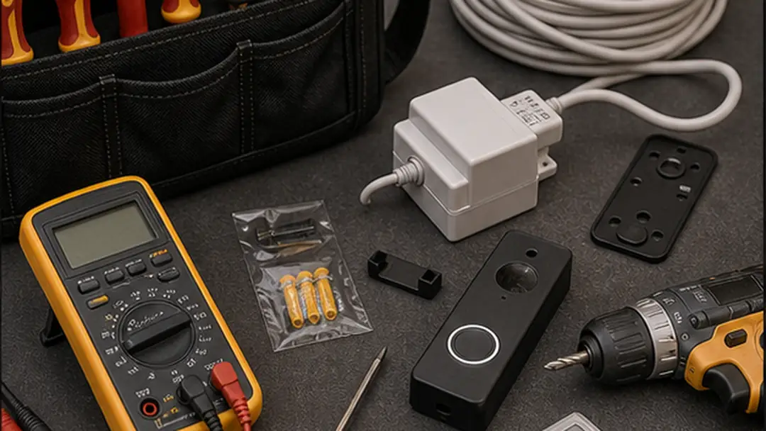Tools for video doorbell installation
